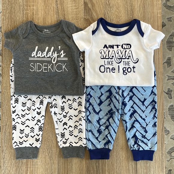 Baby Essentials Baby Boy Outfits Sz 6m Ain’t No Mama Like the One I Got - Picture 1 of 6